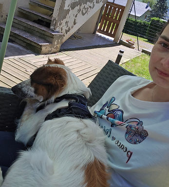 Chat sur la terrasse